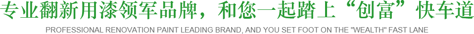 專(zhuān)業(yè)翻新用漆領(lǐng)軍品牌，和您一起踏上